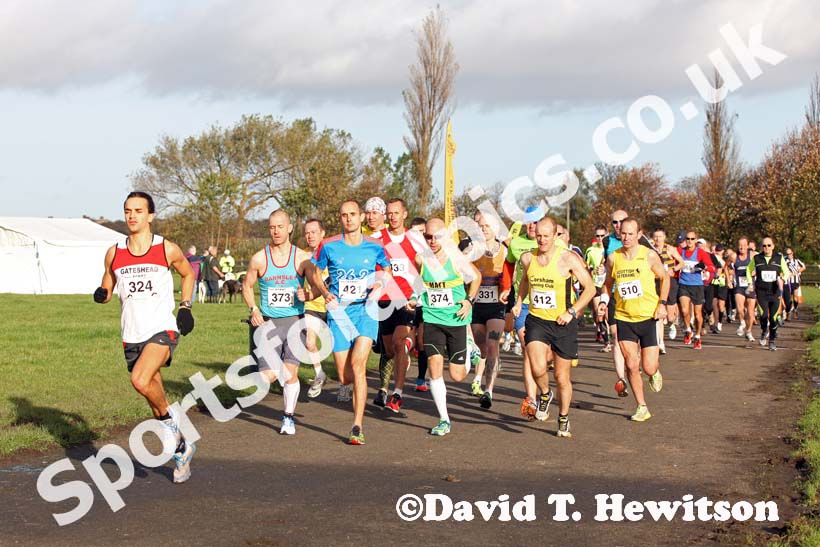 Start of the Newcastle Town Moor Marathon. Photo: David T. Hewitson/Sports for All Pics